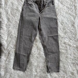 A&F mom high rise jeans